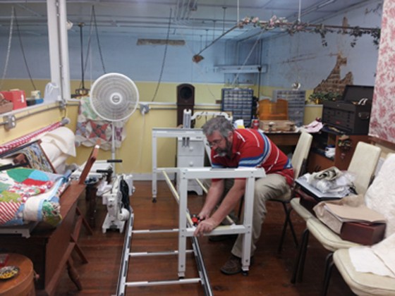 Second longarm machine