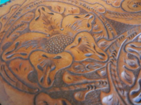 Chip of the old pounding block...