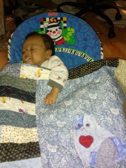 And of course, this is why we quilt!